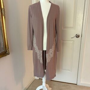 Soma Lace-Accent Duster